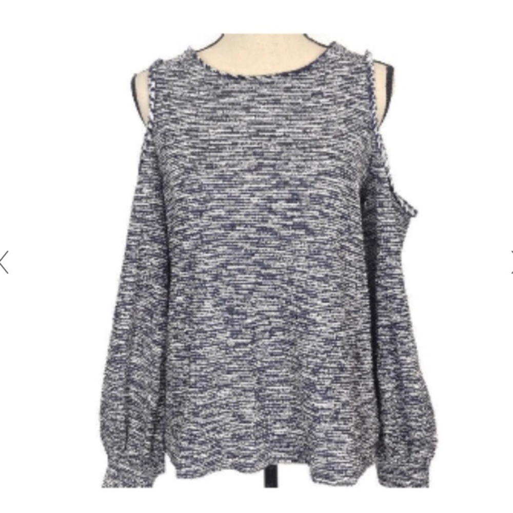 LOFT Cold Shoulder Sweater